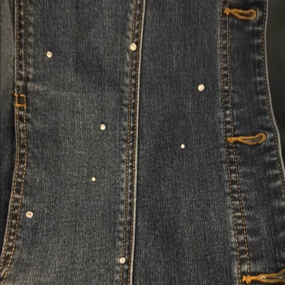 ♥️Isaac Mizrahi Live! Embellished Denim Jacket♥️ - Picture 5 of 9